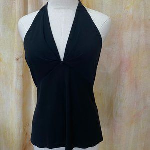 DKNY Black Halter Top
